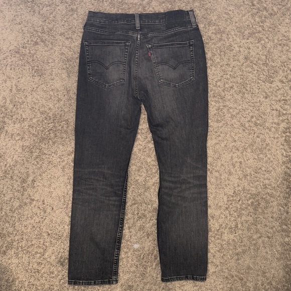 30 x 29 Levi’s 514 straight jeans grey light black faded classic 30x29 denim - Picture 3 of 5